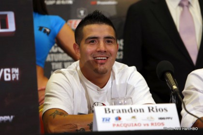 Manny Pacquiao vs Brandon Rios Presser