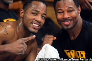 Cleotis Pendarvis with Shane Mosley