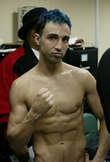 Malignaggi weighed in at 139.5, Cherry weighed 137.25