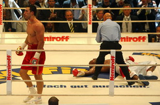 klitschko KOs Thompson