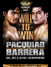 HBO: Pacquiao vs Barrera