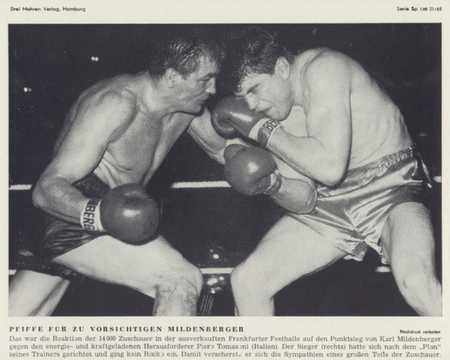 Karl Mildenberger Autogrammkarte Original Signiert Boxen+A 113483