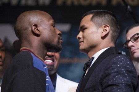 Mayweather and Maidana