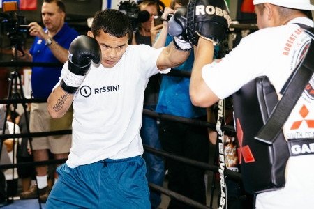 Marcos Maidana, Leo Santa Cruz, Miguel Vazquez And John Molina Oxnard Media Day Quotes