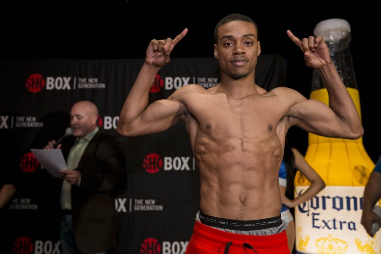 Errol Spence's trainer Derrick James says his fighter would KO Golovkin, Brook too