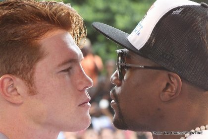 Boxing photo: image Ten Years Ago Today: Mayweather Schools Canelo As He Gives Us A Masterclass