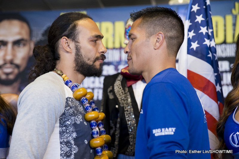 Keith Thurman and Julio Diaz