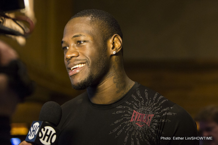 Deontay Wilder: Promising to Unify 'for America'
