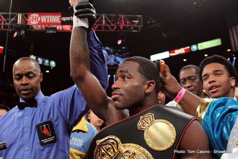Adrien Broner, J’Leon Love Victorious On Mayweather/Maidana Undercard