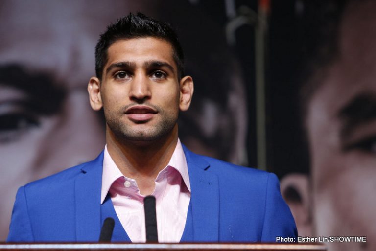 Amir Khan Says Floyd Mayweather Is Messing Up His Own Legacy
