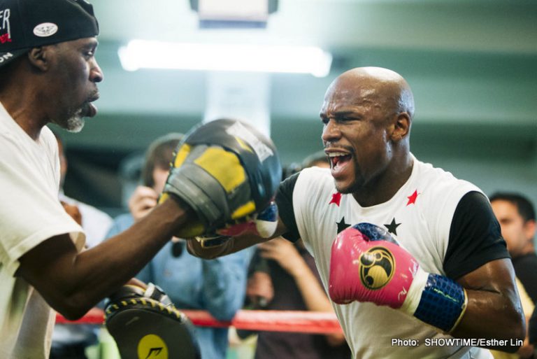 Floyd Mayweather Media Day Photos and Quotes