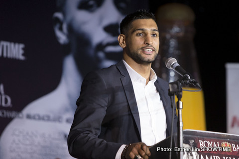 Amir Khan: Berto Will Make This Fight Tougher Than People Think