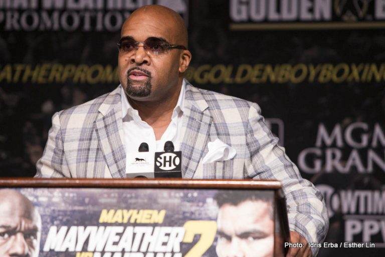 Leonard Ellerbe defends the Mayweather Jr. vs. Berto bout