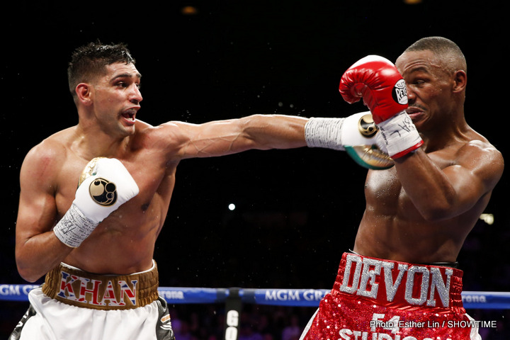 Mayweather Wants Me To Look Bad Against Algieri Says Khan