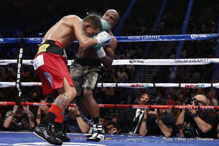 Floyd Mayweather Remains Perfect In Rematch With Marcos Maidana On SHOWTIME  PPV - Boxing News 24/7