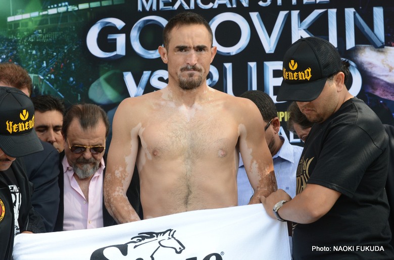 Rubio fails to make weight for Golovkin fight