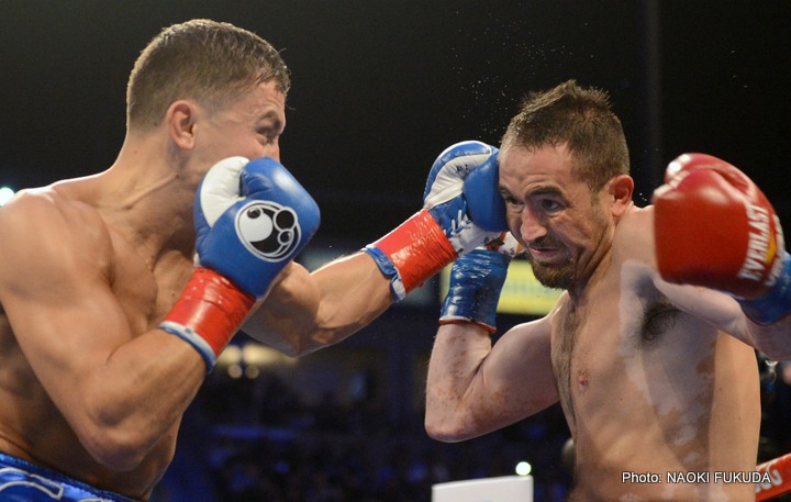 Boxing photo: Gennady Golovkin, Golovkin vs. Rubio image Gennady Golovkin mows down Rubio in two