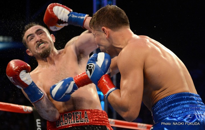 Boxing photo: Gennady Golovkin, Golovkin vs. Rubio image Gennady Golovkin mows down Rubio in two