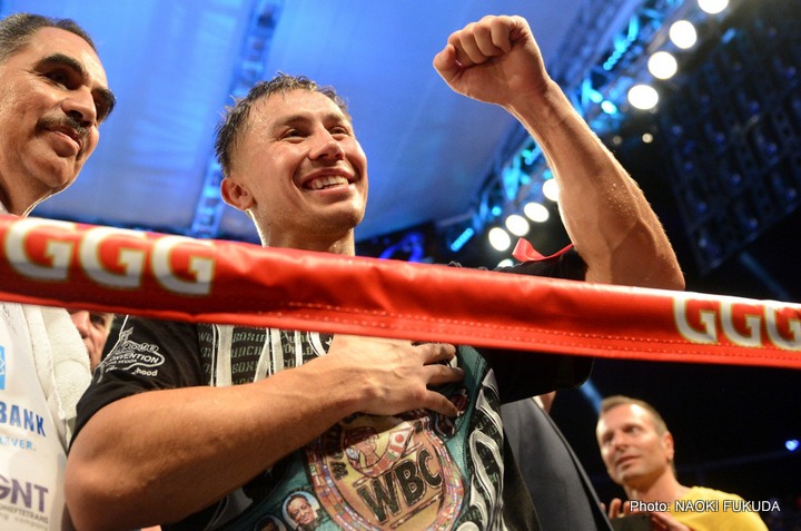 Boxing photo: Gennady Golovkin, Golovkin vs. Rubio image Gennady Golovkin mows down Rubio in two
