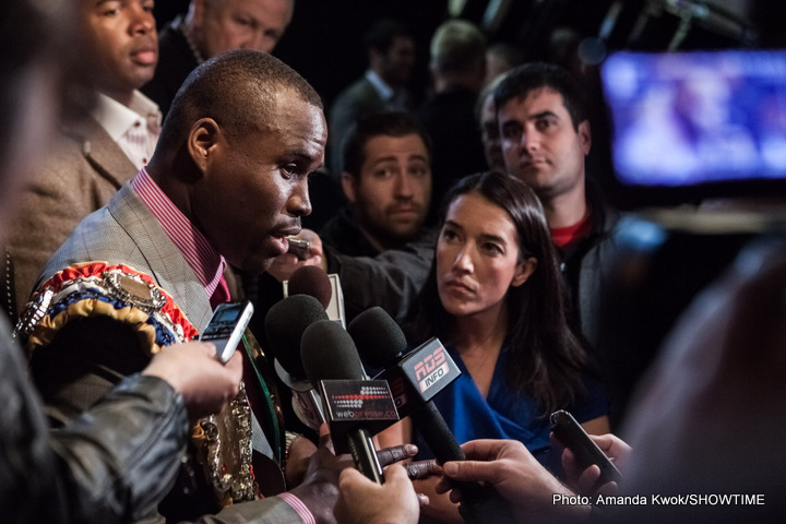 Adonis Stevenson vs. Dmitry Sukhotskiy Kickoff Press Conference Quotes