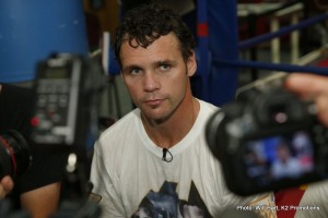Photo: Daniel Geale workout 7/22/14 Daniel Geale workout 7/22/14