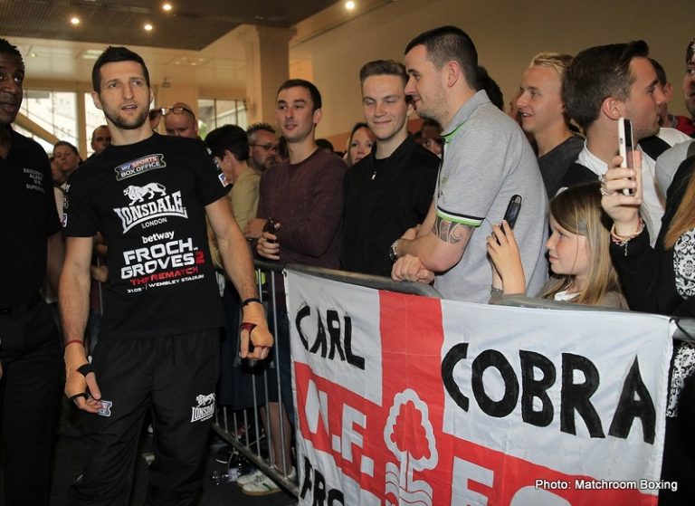 Froch knocks out Groves in London - Boxing Results