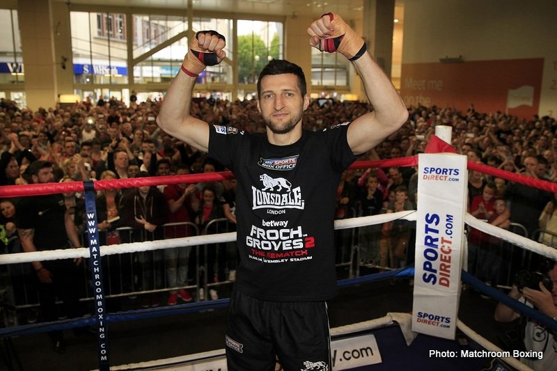 Froch: “I never rated Groves”