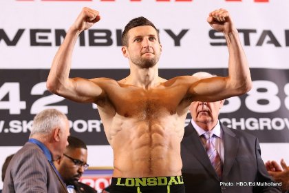 Calzaghe and Froch Light Up Twitter