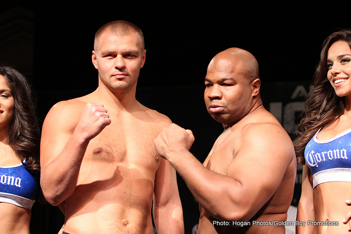 Glazkov-Martin added to Wilder-Szpilka card on 1/16