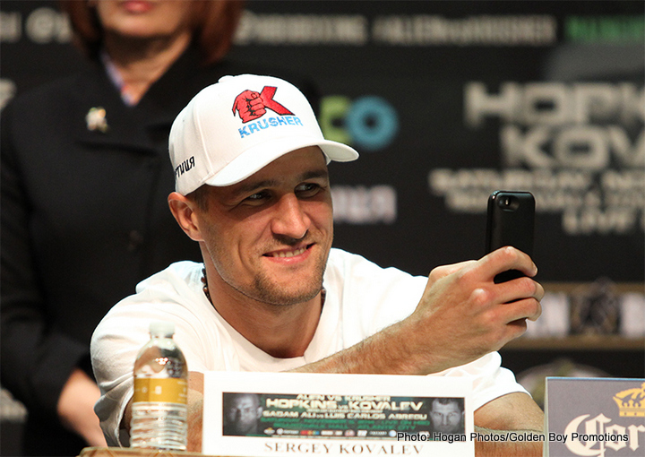 Sergey Kovalev Does The Job And Gives Good Advice