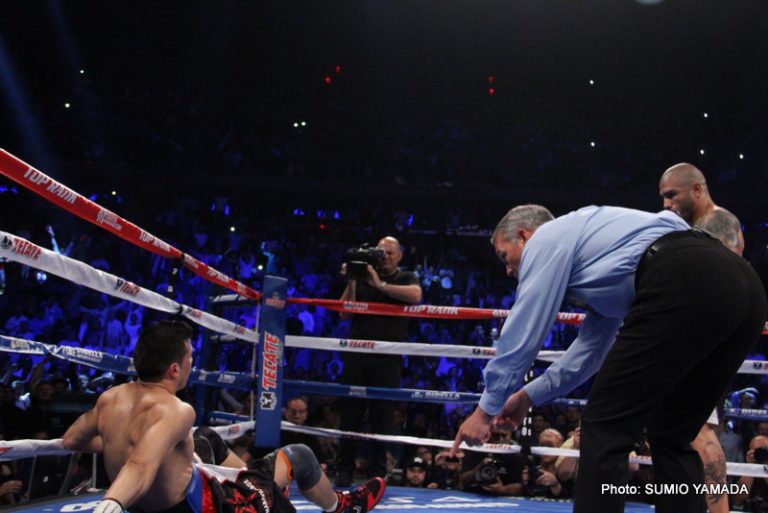 Miguel Cotto dethrones Sergio Martinez by RTD 10 – a state of the art assault and battery