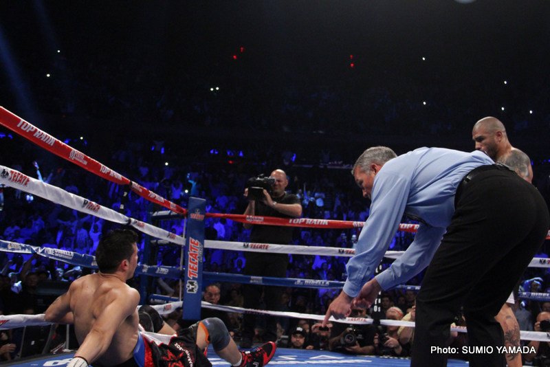 Miguel Cotto dethrones Sergio Martinez by RTD 10 – a state of the art assault and battery