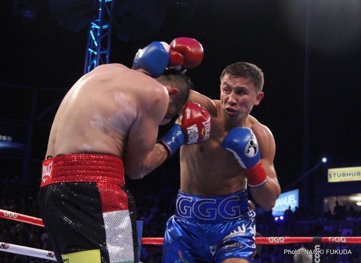 Boxing photo: Gennady Golovkin, Golovkin vs. Rubio image Gennady Golovkin mows down Rubio in two