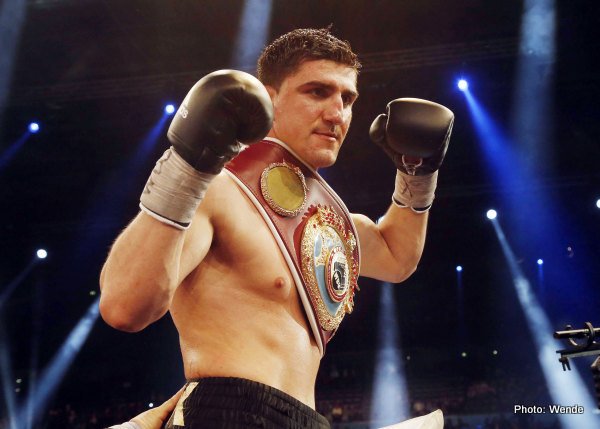 Marco Huck vs. Mirko Larghetti tonight in Germany