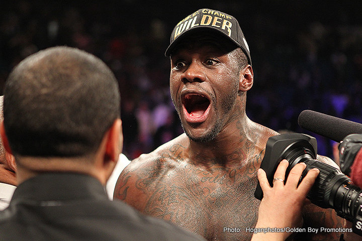 Deontay Wilder Talks Up Maligned Johann Duhaupas Fight / UK Television Decline to Screen It