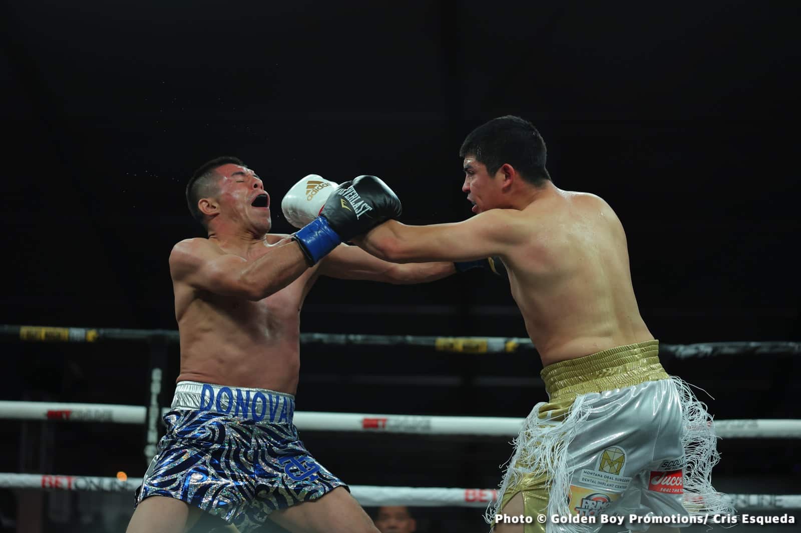 Boxing photo: Brad Solomon, Raul Curiel image Raul Curiel Scores Knockout Victory Over Brad Solomon - Boxing Results