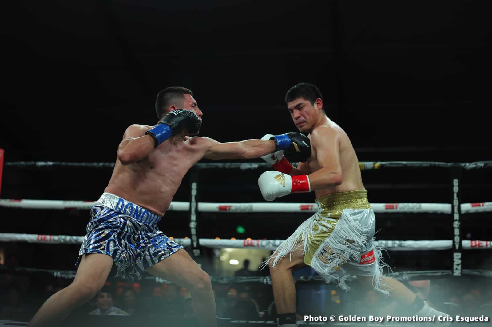 Boxing photo: Brad Solomon, Raul Curiel image Raul Curiel Scores Knockout Victory Over Brad Solomon - Boxing Results