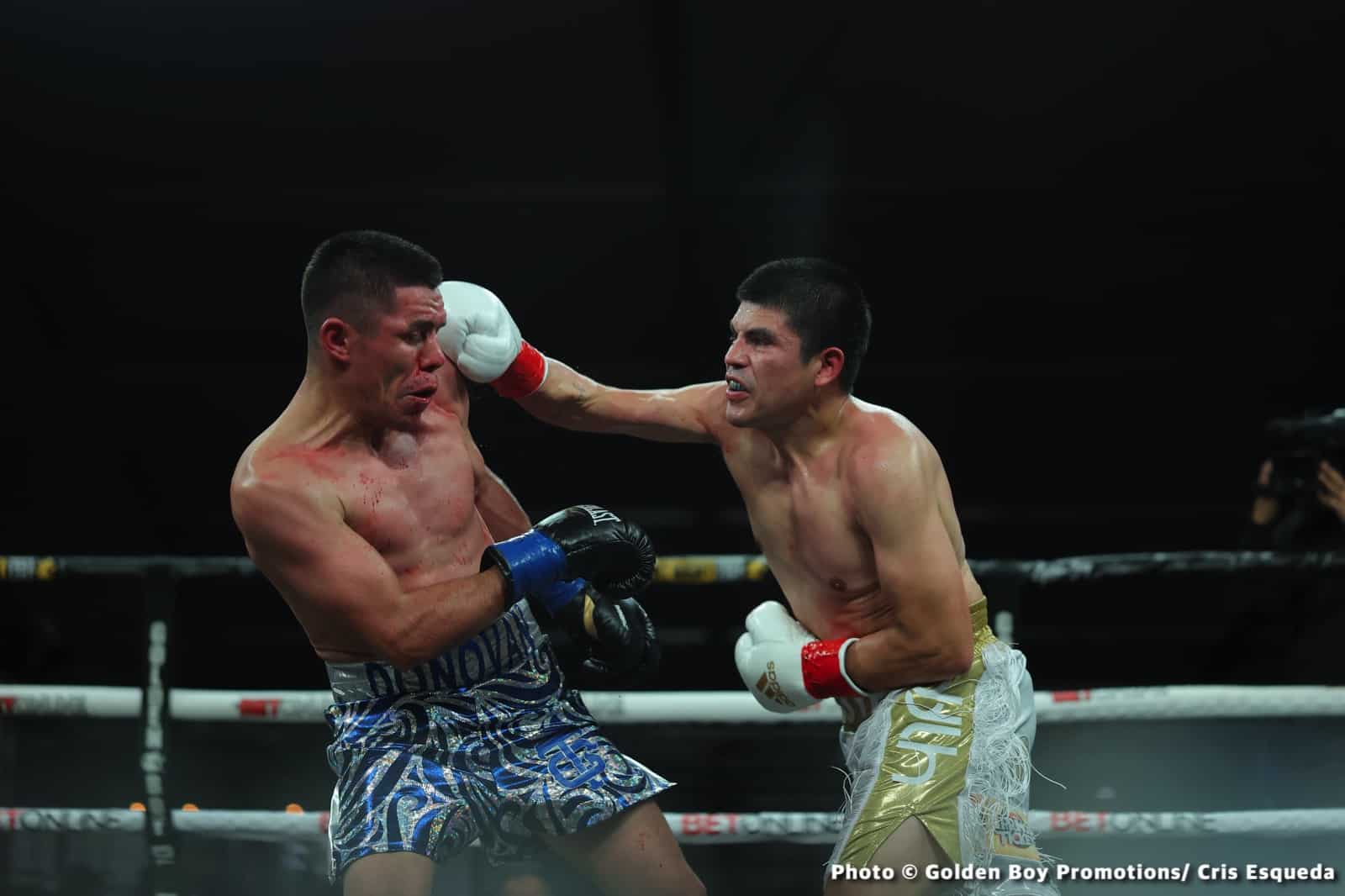 Boxing photo: Brad Solomon, Raul Curiel image Raul Curiel Scores Knockout Victory Over Brad Solomon - Boxing Results