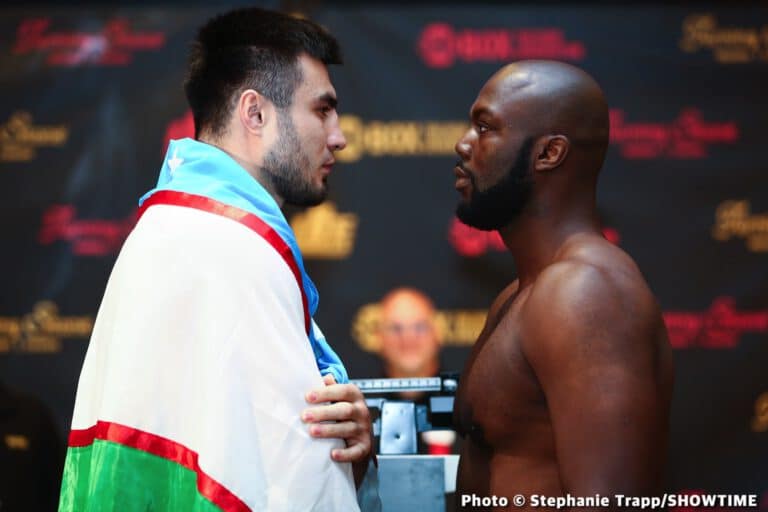 Jalolov Vs. Mulowayi Offcial Showtime Weigh In Results