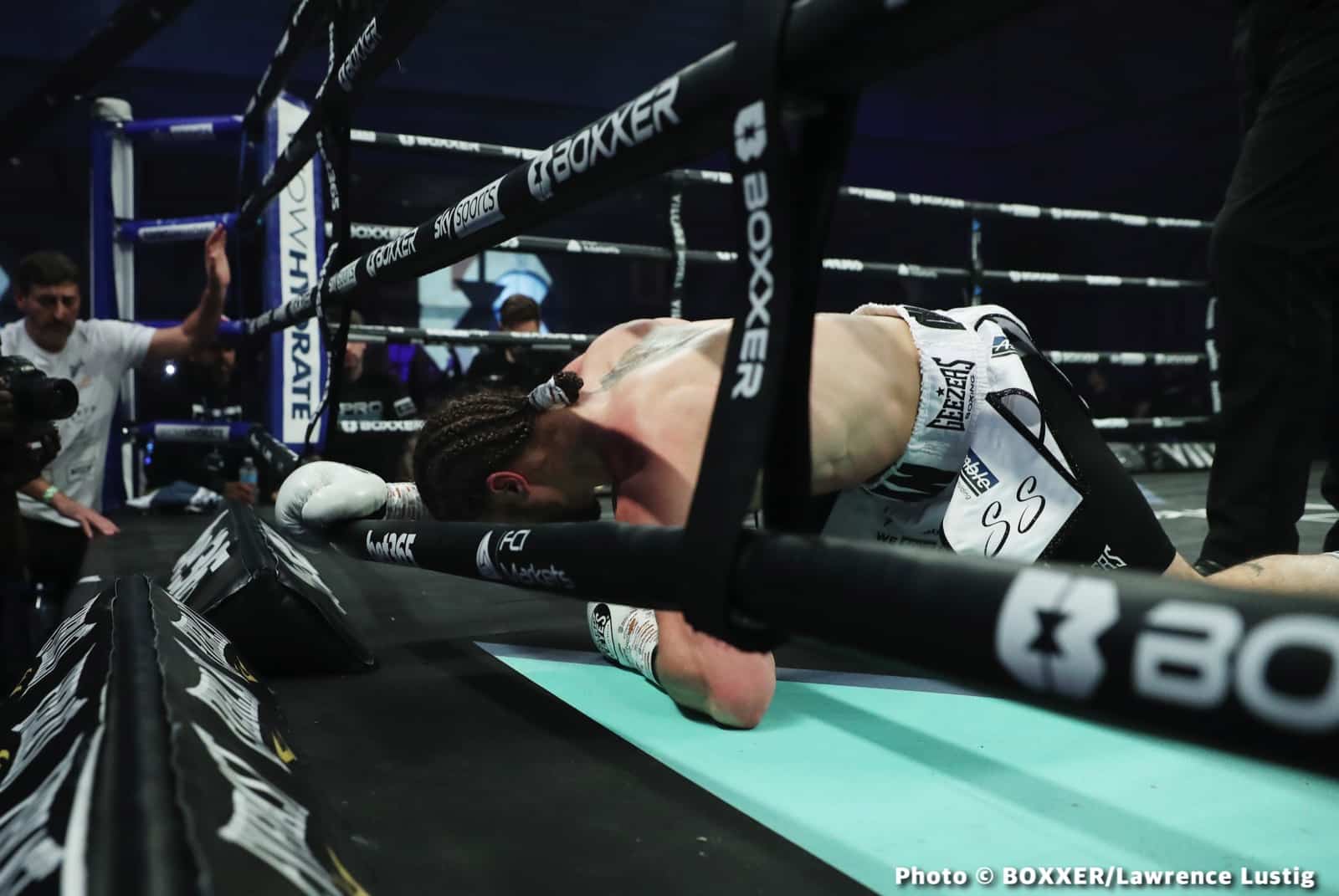 Adam Azim Scores Statement Second Round Stoppage - Boxing Results
