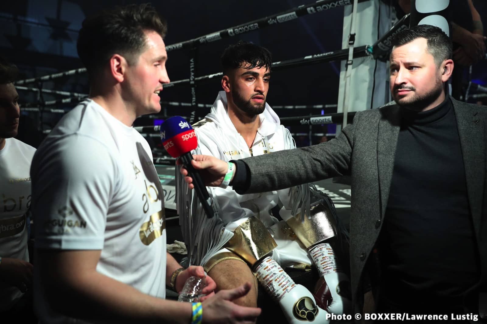 Adam Azim Scores Statement Second Round Stoppage - Boxing Results