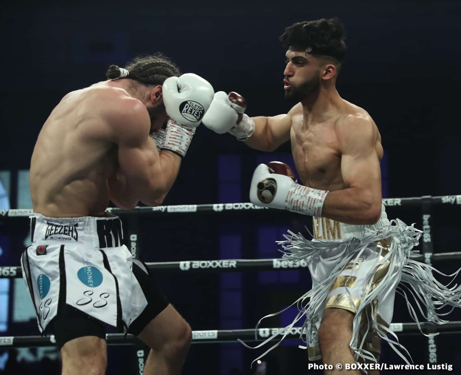Adam Azim Scores Statement Second Round Stoppage - Boxing Results