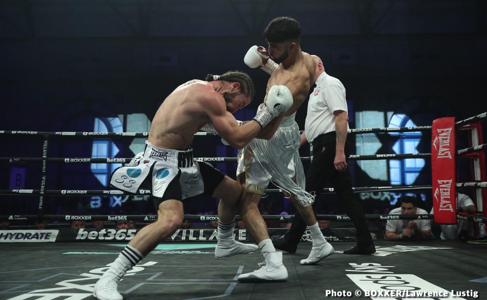 Adam Azim Scores Statement Second Round Stoppage - Boxing Results