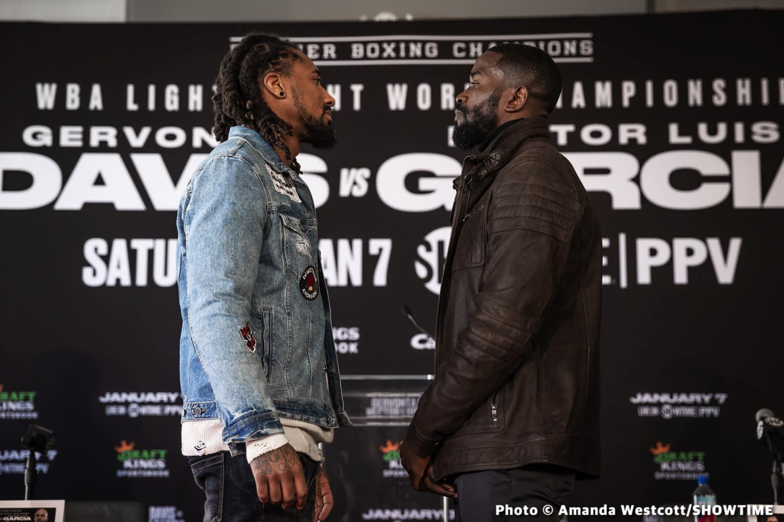 Boxing photo: Gervonta Davis, Hector Luis Garcia image Davis - Garcia, Ennis, Andrade Official Showtime Weights & Photos