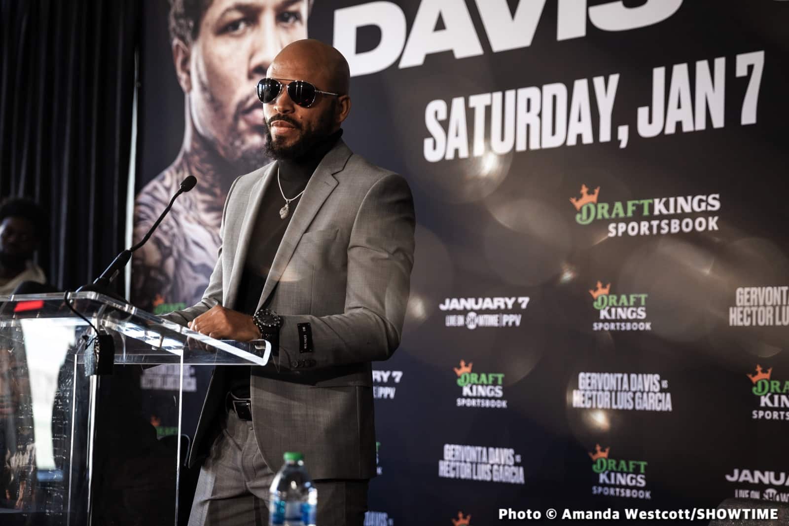 Boxing photo: Gervonta Davis, Hector Luis Garcia image Davis - Garcia, Ennis, Andrade Official Showtime Weights & Photos