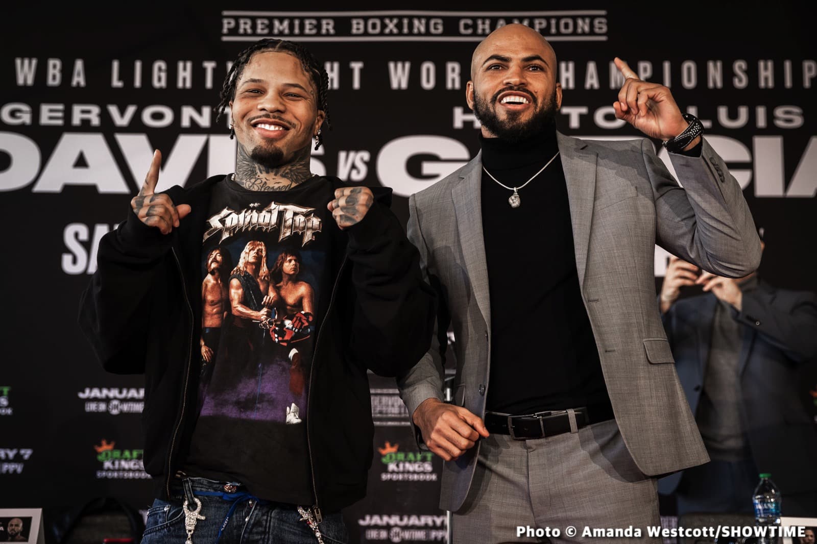 Boxing photo: Gervonta Davis, Hector Luis Garcia image Davis - Garcia, Ennis, Andrade Official Showtime Weights & Photos