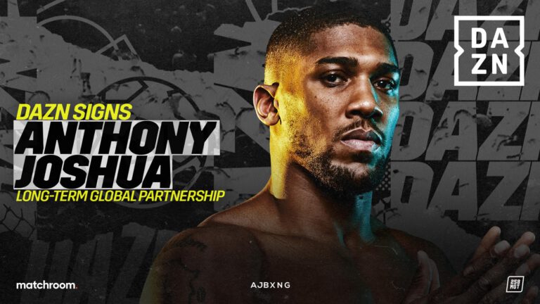 Anthony Joshua & DAZN Announce Ground-Breaking Deal!