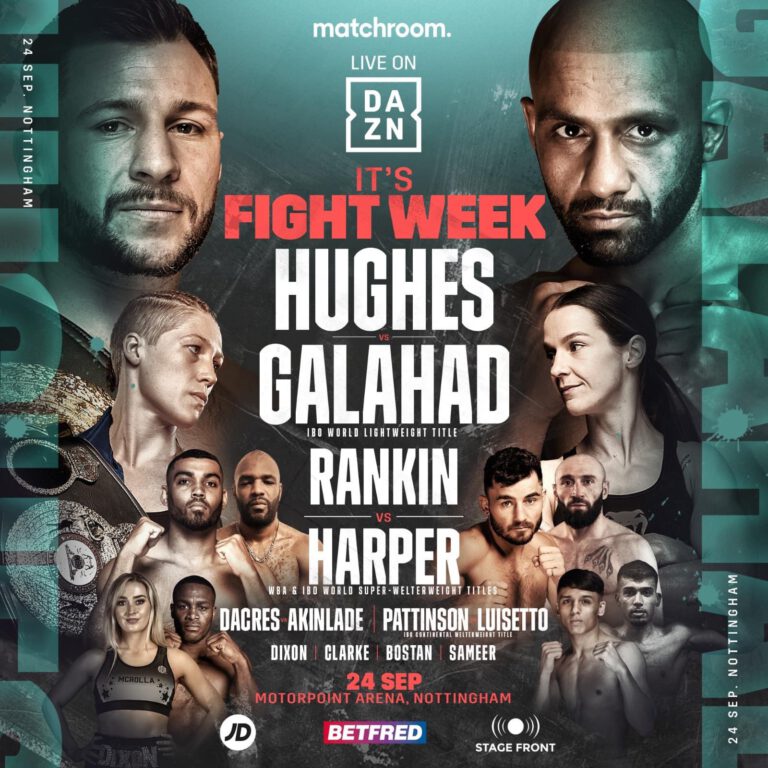 Maxi Hughes vs Kid Galahad this Saturday LIVE on DAZN