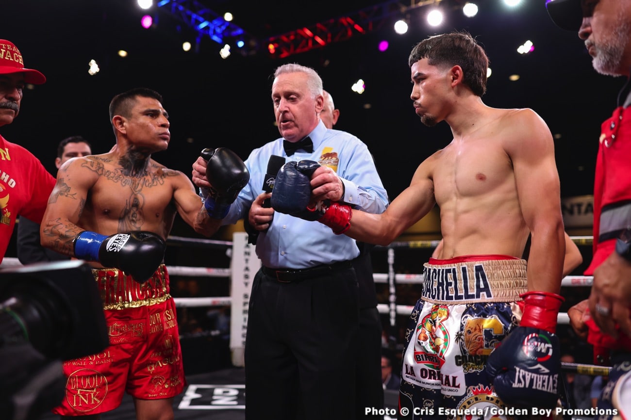 Boxing photo: Manuel Flores, Walter Santibanes image Walter Santibanes Upsets Manuel “Gucci Manny” Flores - Boxing Results