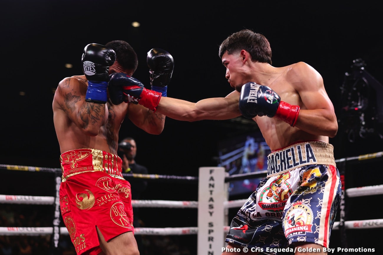 Boxing photo: Manuel Flores, Walter Santibanes image Walter Santibanes Upsets Manuel “Gucci Manny” Flores - Boxing Results